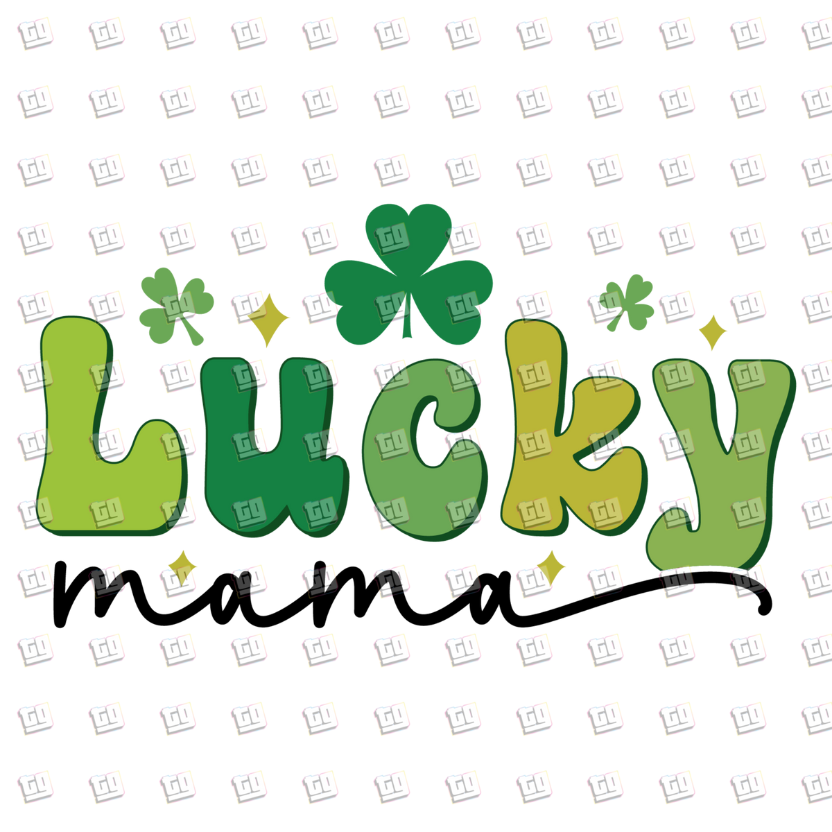 Lucky Mama v2 - St. Patrick's Day - DTF Transfer