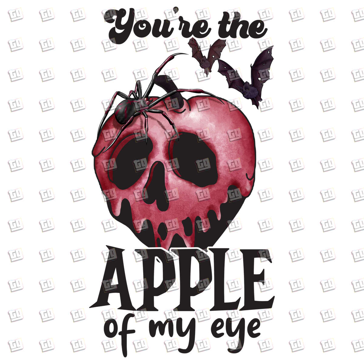 You're The Apple Of my Eye (Poison Apple) - Valentines - DTF Transfer