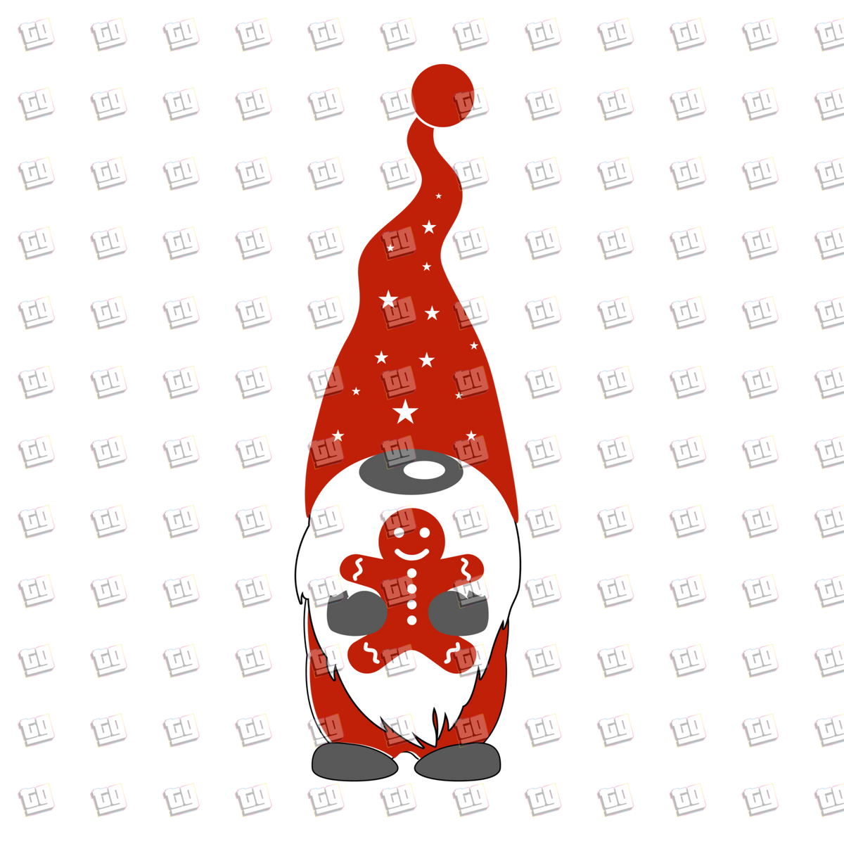 Christmas Gnome - Holidays - DTF Transfer
