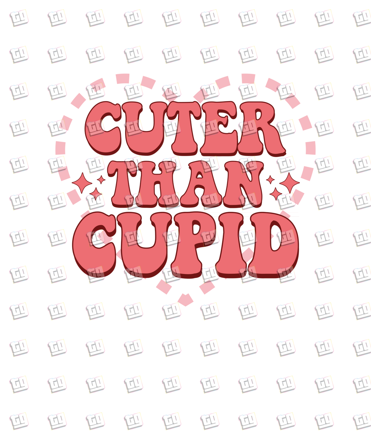 Cuter Than Cupid - Valentines - DTF Transfer