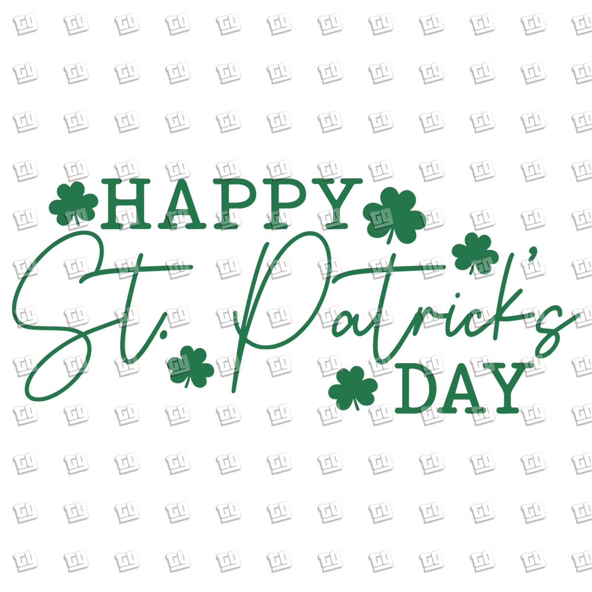 Happy St. Patricks Day - St. Patrick's Day - DTF Transfer